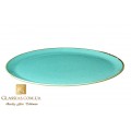 Тарелка для пиццы d-28 см фарфор Seasons Turquoise